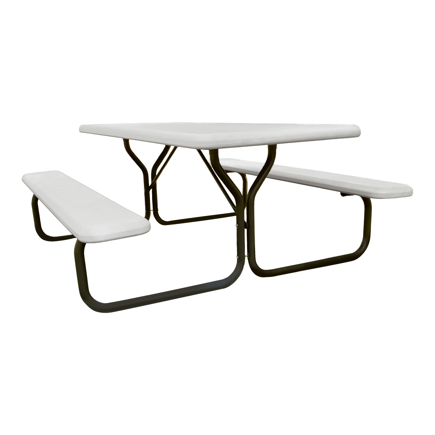 SKILCRAFT® 7195-01-618-3863: Platinum Six-Foot Picnic Table 600 LB