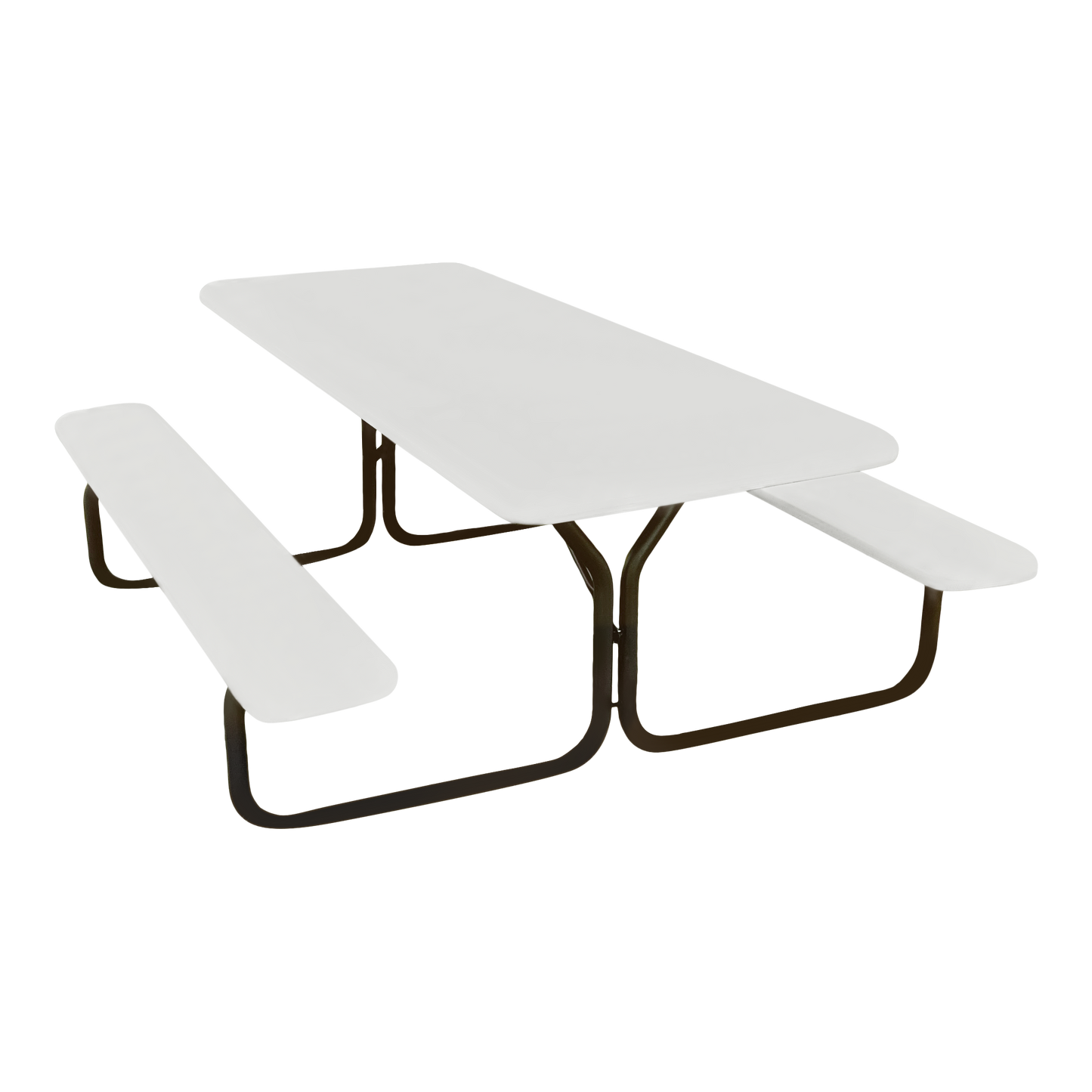 SKILCRAFT® 7195-01-618-3863: Platinum Six-Foot Picnic Table 600 LB