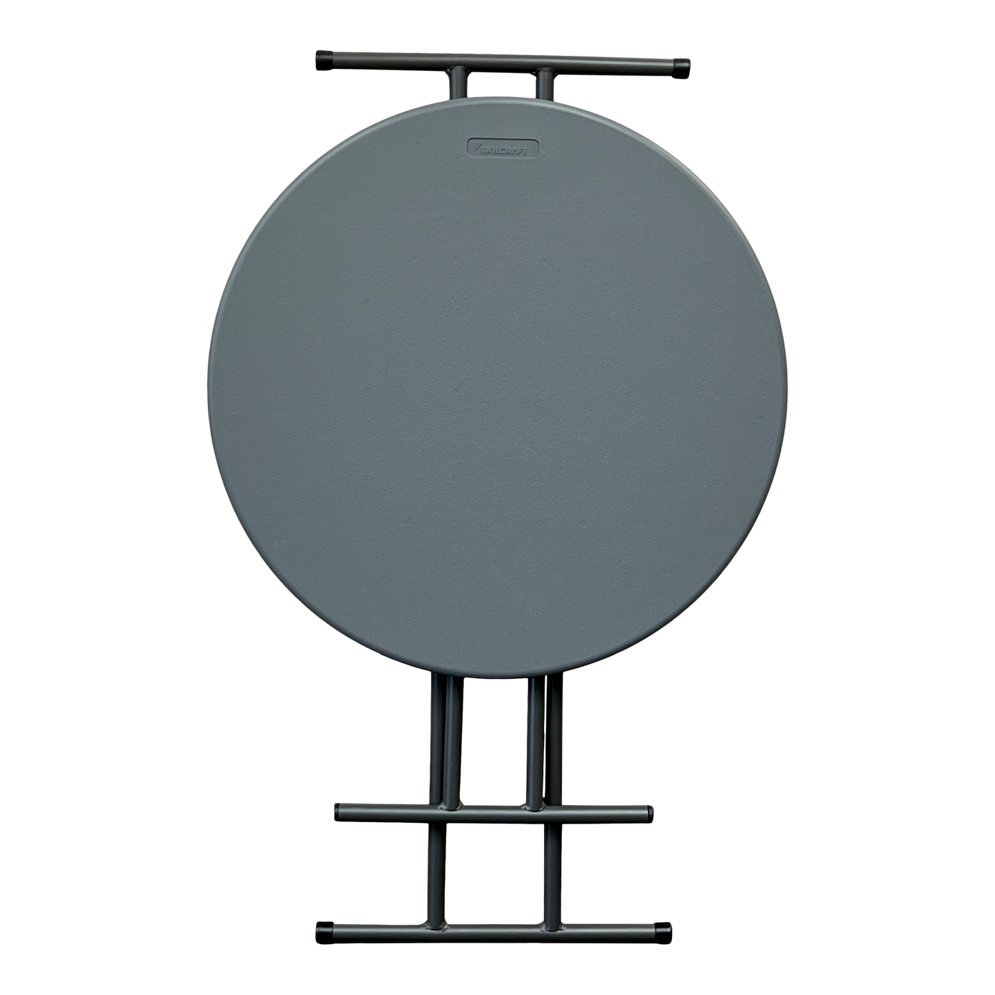 SKILCRAFT® 7110-01-702-6953: Charcoal 24" Round Personal Table 25 LB