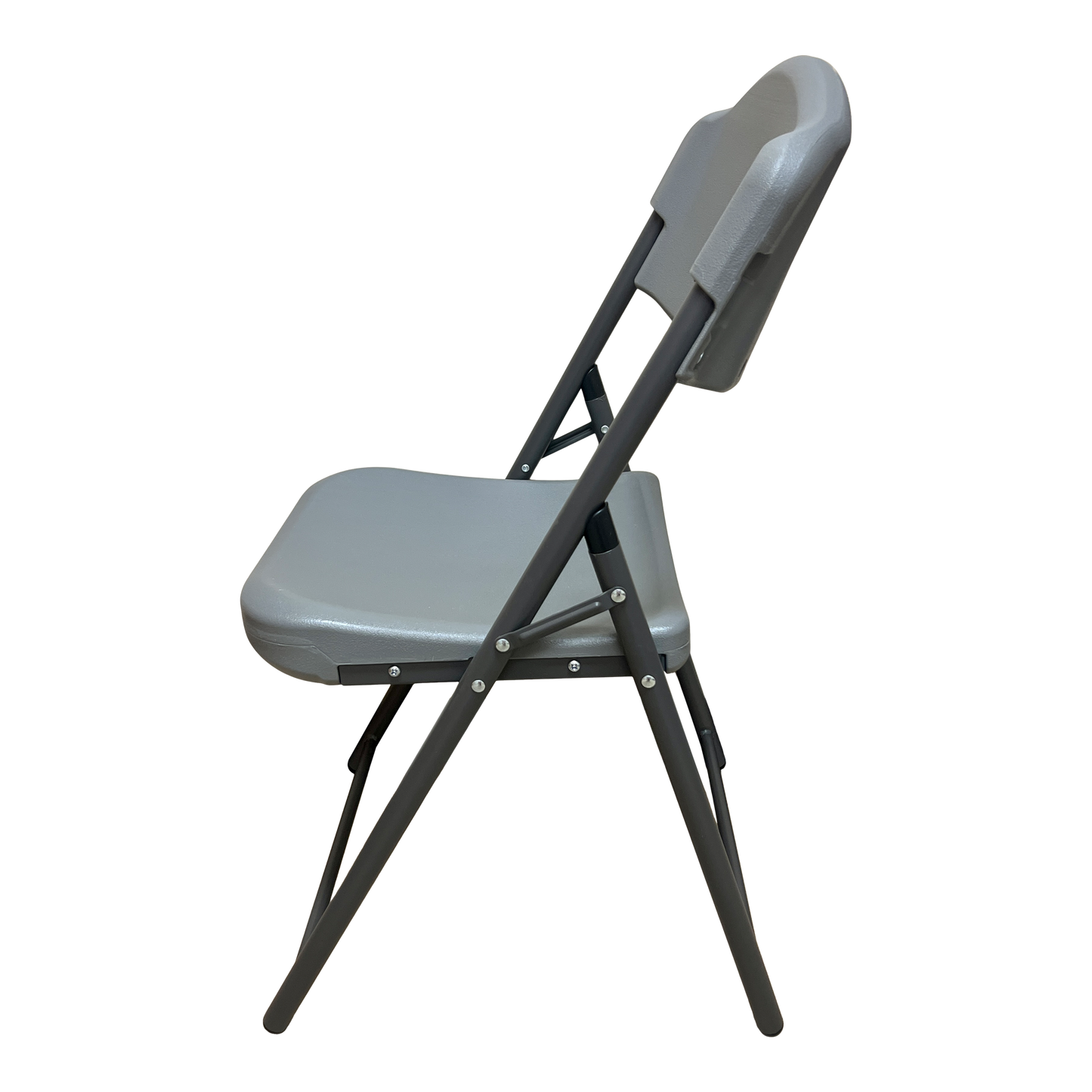 SKILCRAFT® 7105-01-697-6033: Charcoal Single-Pack Folding Chair 350 LB