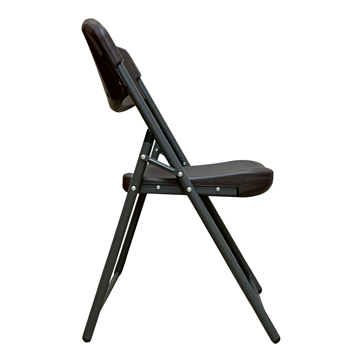 SKILCRAFT® 7105-01-663-7984: Espresso Four-Pack Folding Chairs 350 LB