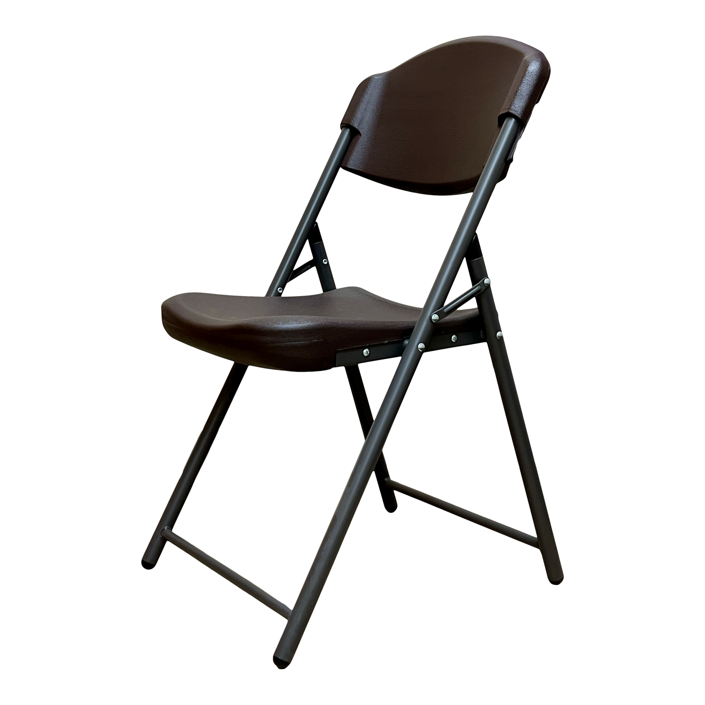 SKILCRAFT® 7105-01-663-7984: Espresso Four-Pack Folding Chairs 350 LB