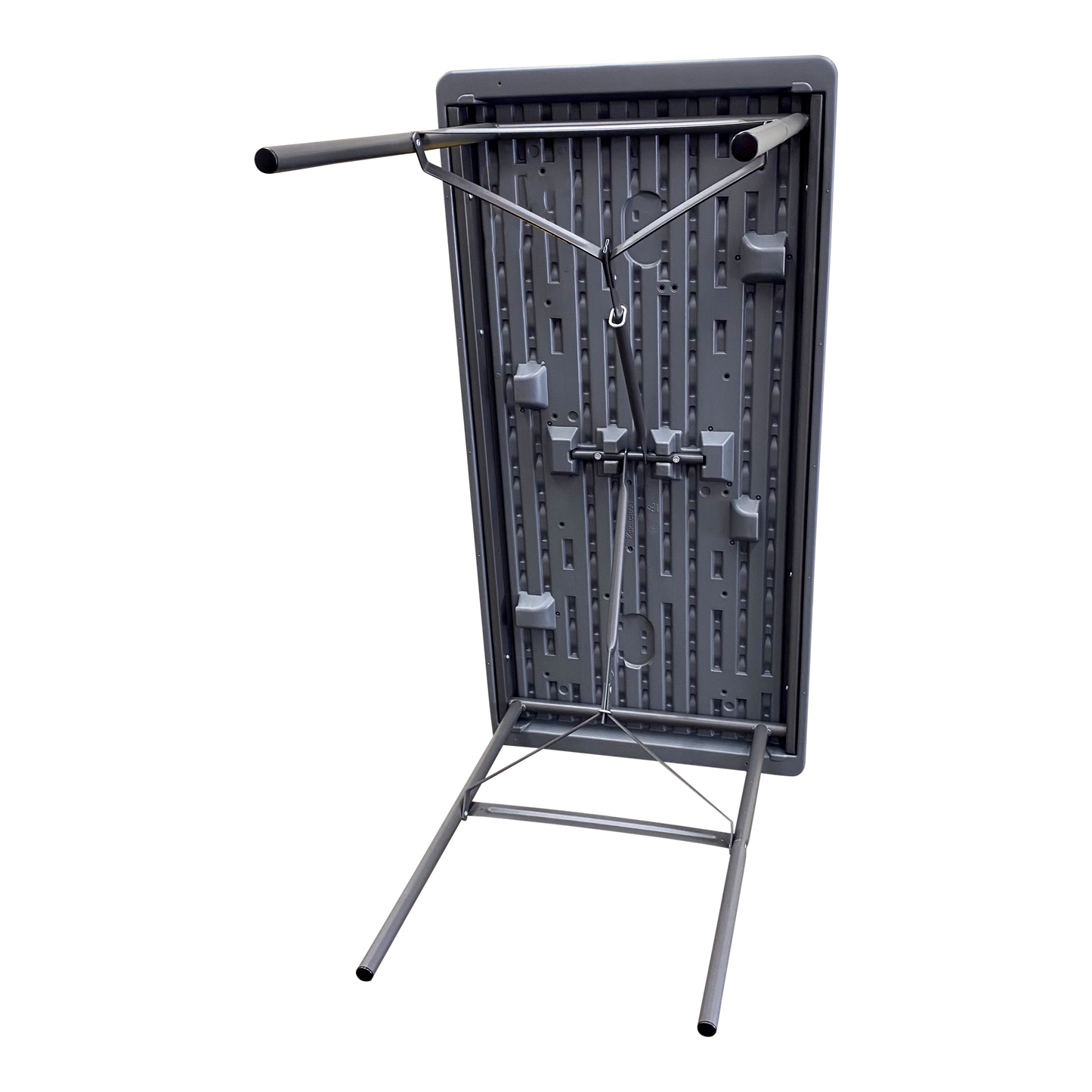 SKILCRAFT® 7105-01-697-6843: Charcoal Four-Foot Folding Table 600 LB