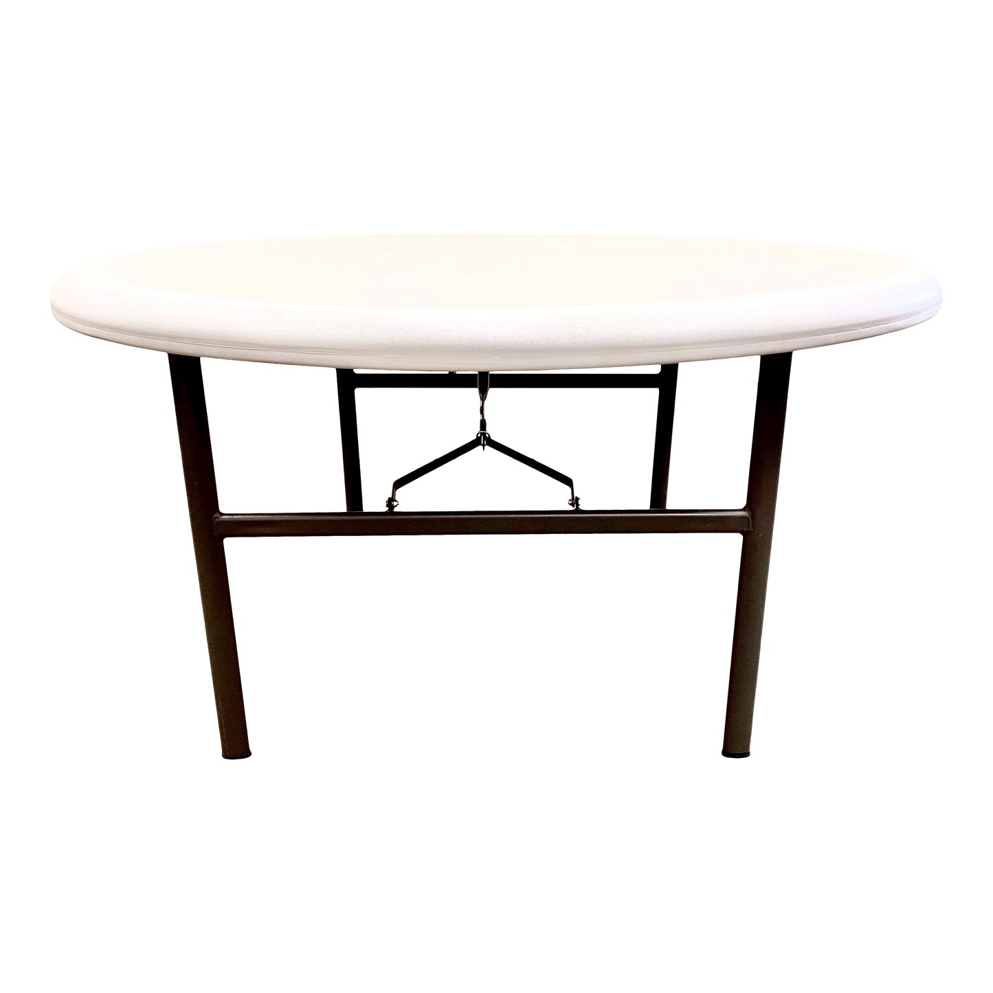 SKILCRAFT® 7195-01-618-3861: Platinum Five-Foot Round Folding Table 600 LB