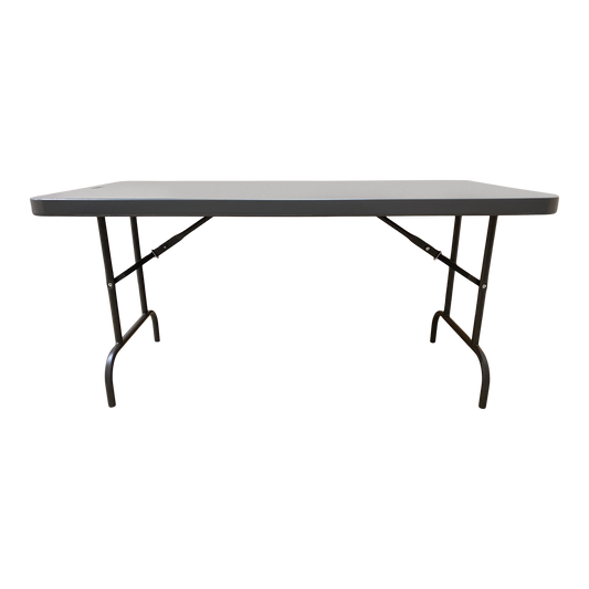SKILCRAFT® 7110-01-711-0901: Charcoal Five-Foot Folding Table 1000 LB
