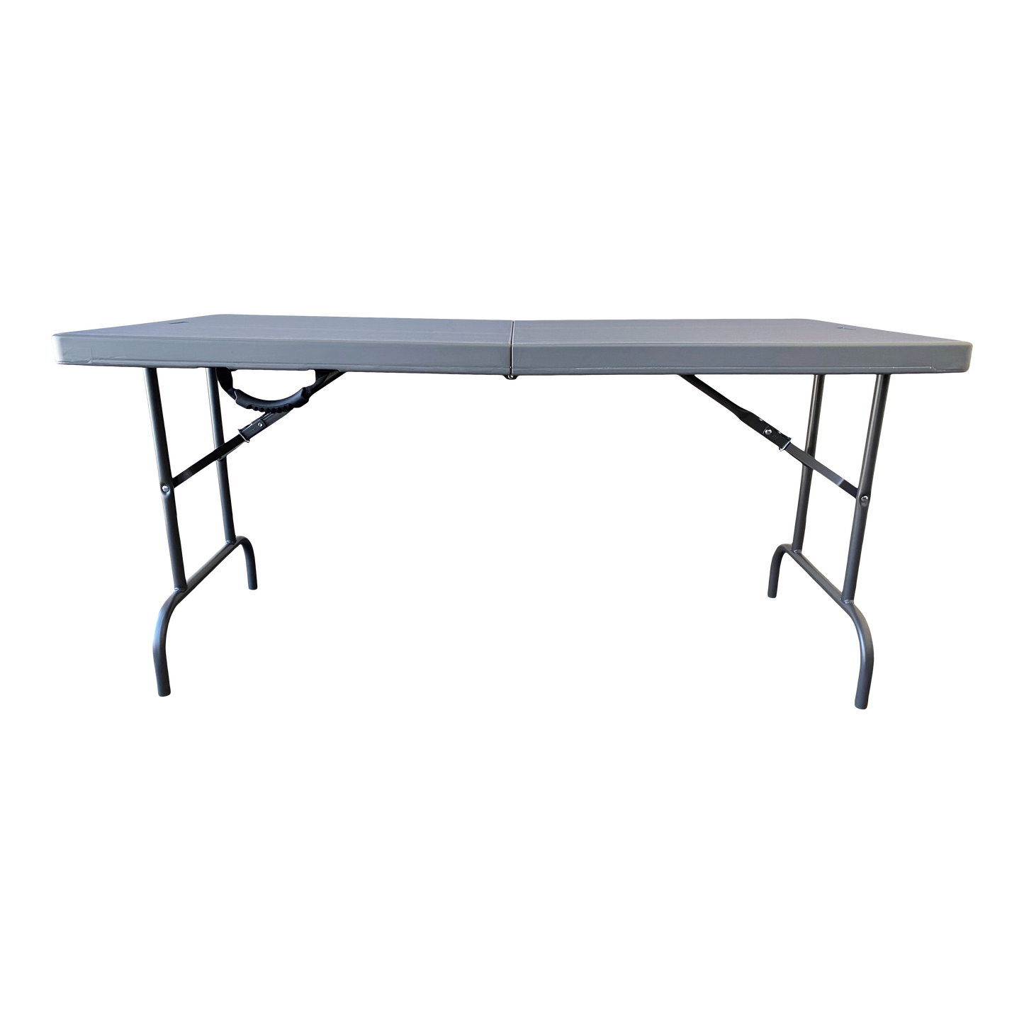SKILCRAFT® 7110-01-702-5675: Charcoal Five-Foot Bi-Fold Folding Table 250 LB
