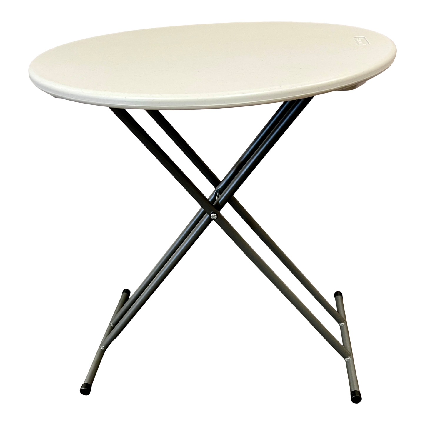SKILCRAFT® 7110-01-702-6955: Platinum 24" Round Personal Folding Table 25 LB