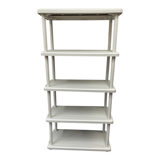 SKILCRAFT® 7125-01-667-2786: Platinum Five-Shelf Open Storage Unit
