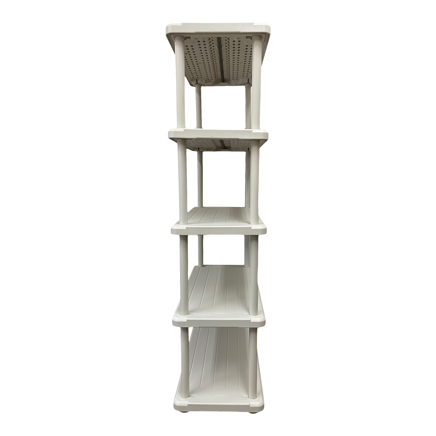 SKILCRAFT® 7125-01-667-2786: Platinum Five-Shelf Open Storage Unit