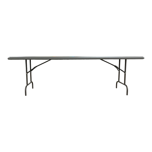 SKILCRAFT® 7110-01-671-6418: Charcoal Eight-Foot Folding Table 1200 LB