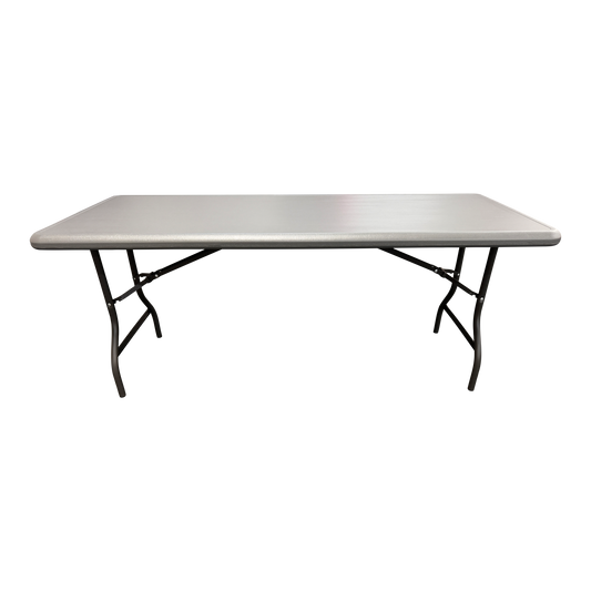 SKILCRAFT® 7105-01-724-6807 Charcoal Six-Foot 2000 LB Table
