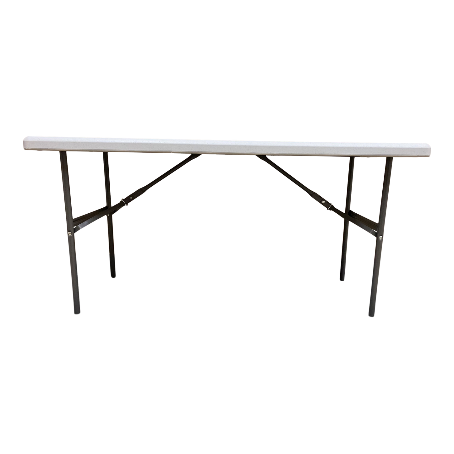 SKILCRAFT® 7110-01-711-0897: Platinum Five-Foot Folding Table 300 LB