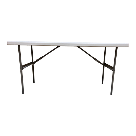 SKILCRAFT® 7110-01-711-0897: Platinum Five-Foot Folding Table 300 LB