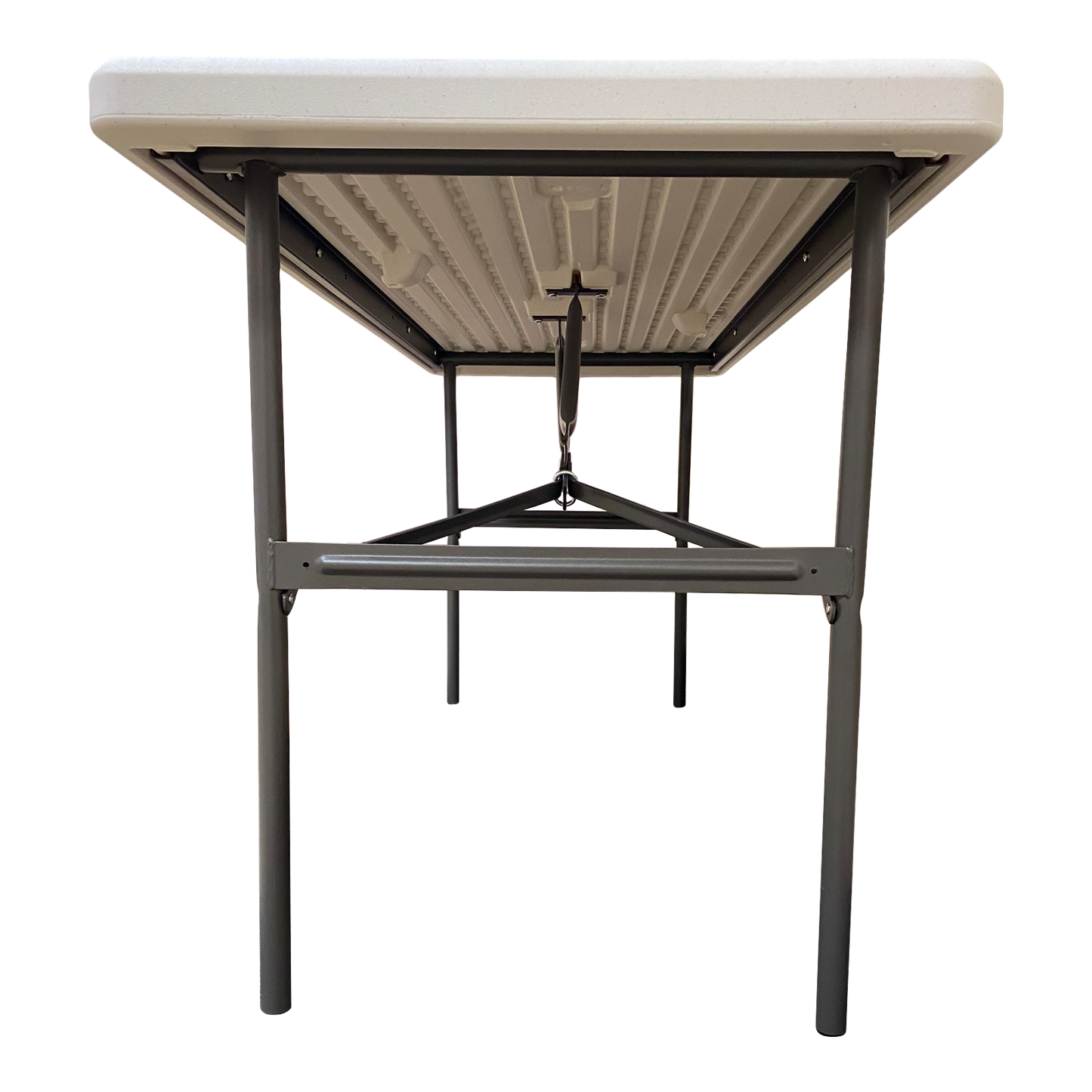 SKILCRAFT® 7110-01-711-0897: Platinum Five-Foot Folding Table 300 LB