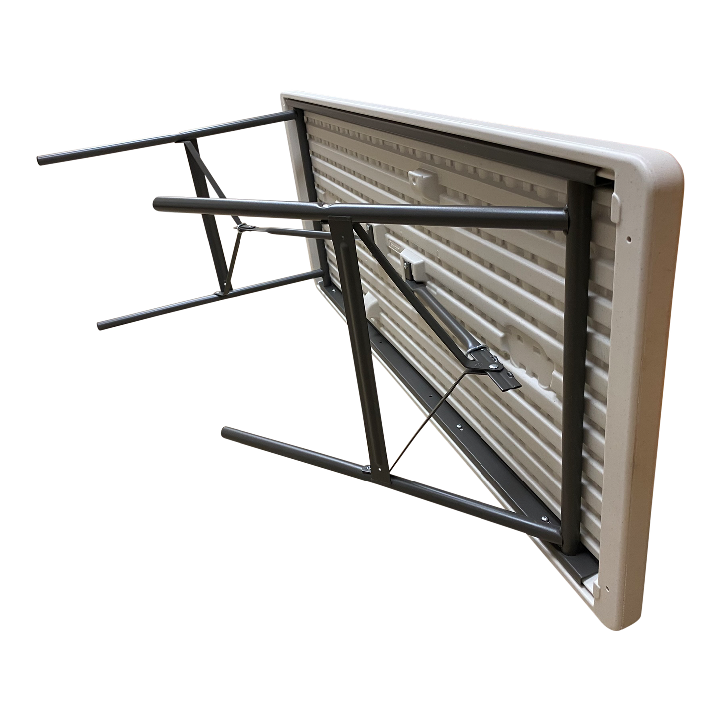 SKILCRAFT® 7110-01-711-0897: Platinum Five-Foot Folding Table 300 LB