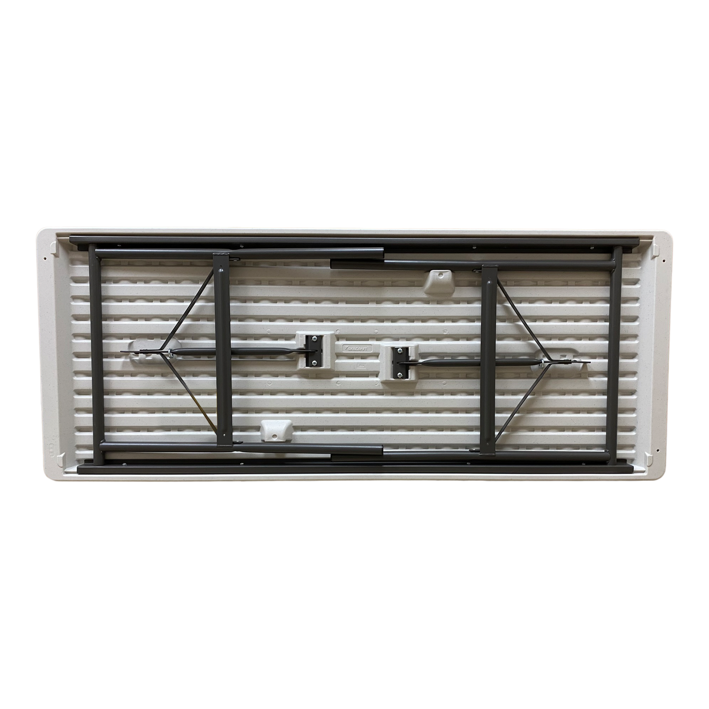 SKILCRAFT® 7110-01-711-0897: Platinum Five-Foot Folding Table 300 LB