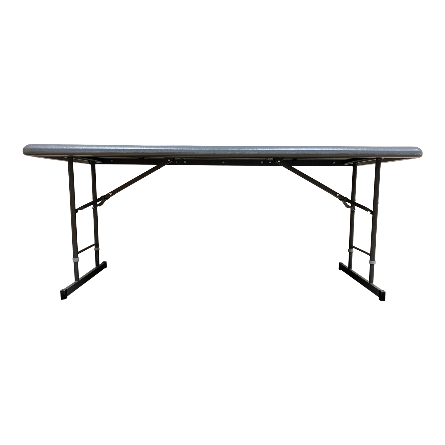 SKILCRAFT® 7110-01-711-0903: Charcoal Six-Foot Adjustable Folding Table 600 LB