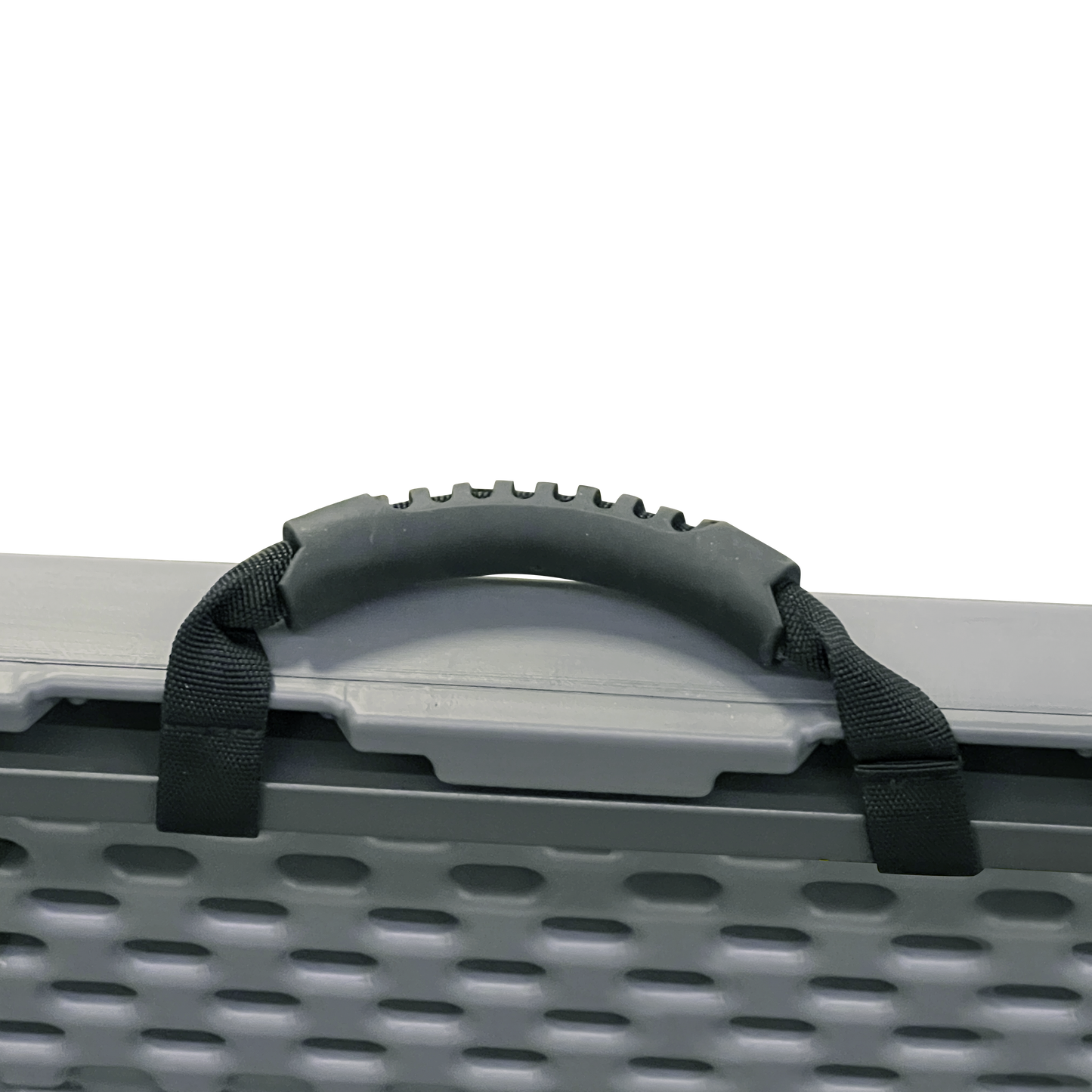 SKILCRAFT® 7110-01-702-5670: Charcoal Six-Foot Bi-Fold Folding Table 250 LB