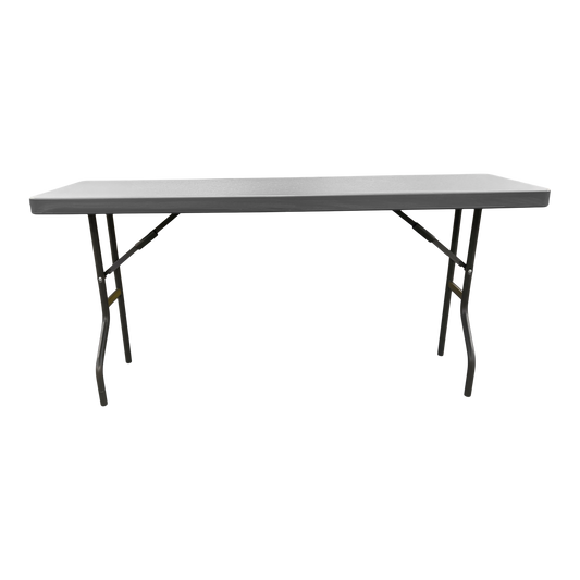 SKILCRAFT® 7110-01-702-5673: Charcoal Five-Foot Utility Folding Table 250 LB
