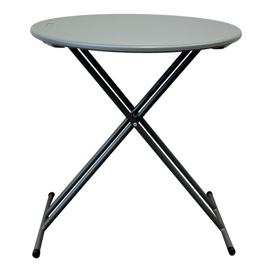 SKILCRAFT® 7110-01-702-6953: Charcoal 24" Round Personal Table 25 LB