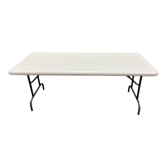SKILCRAFT® 7110-01-671-6417: Platinum Five-Foot Folding Table 1200 LB