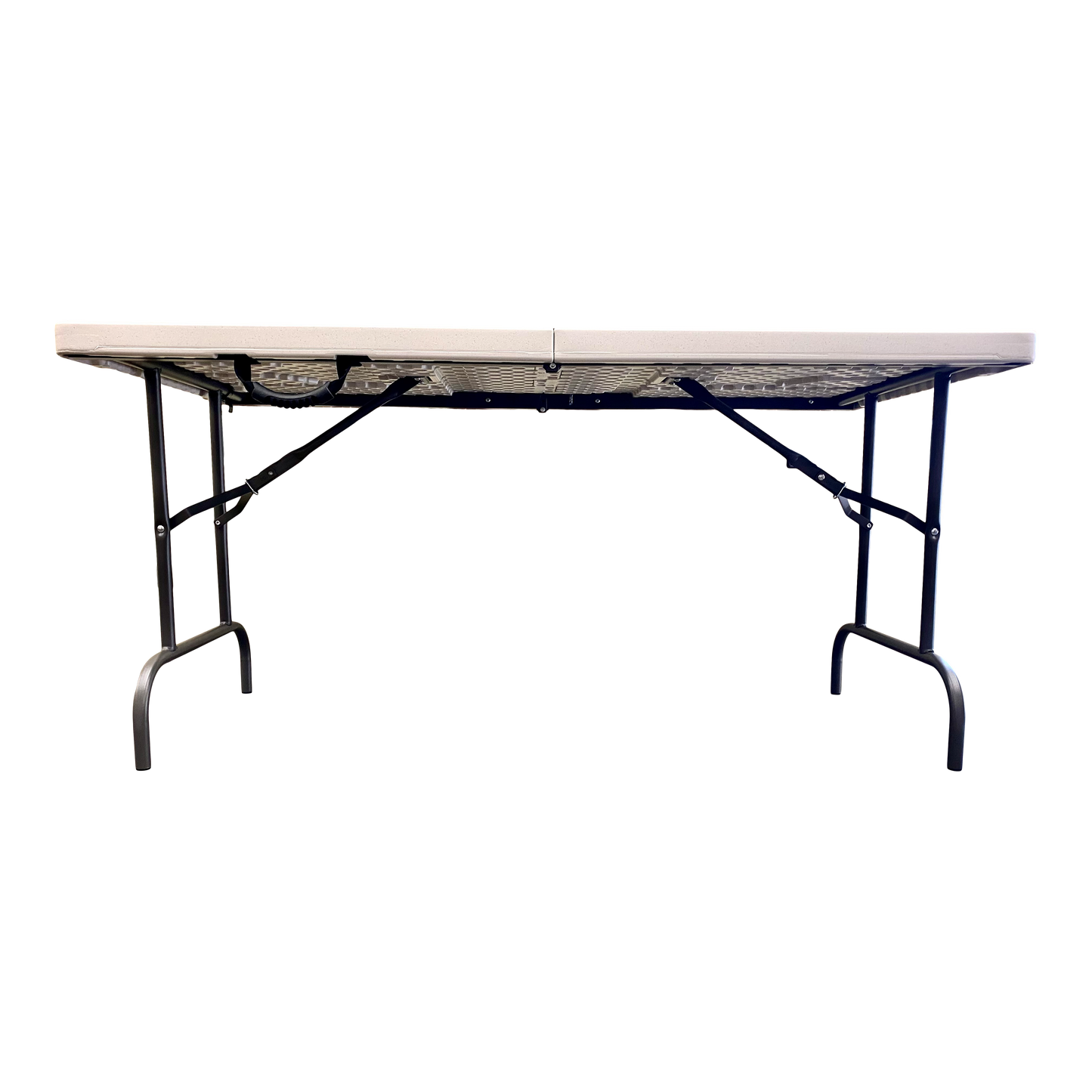 SKILCRAFT® 7195-01-618-3862: Platinum Five-Foot Bi-Fold Folding Table 250 LB
