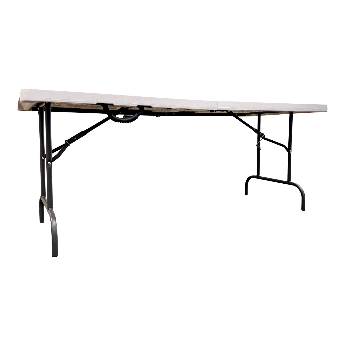 SKILCRAFT® 7110-01-671-6415: Platinum Six-Foot Bi-Fold Folding Table 250 LB