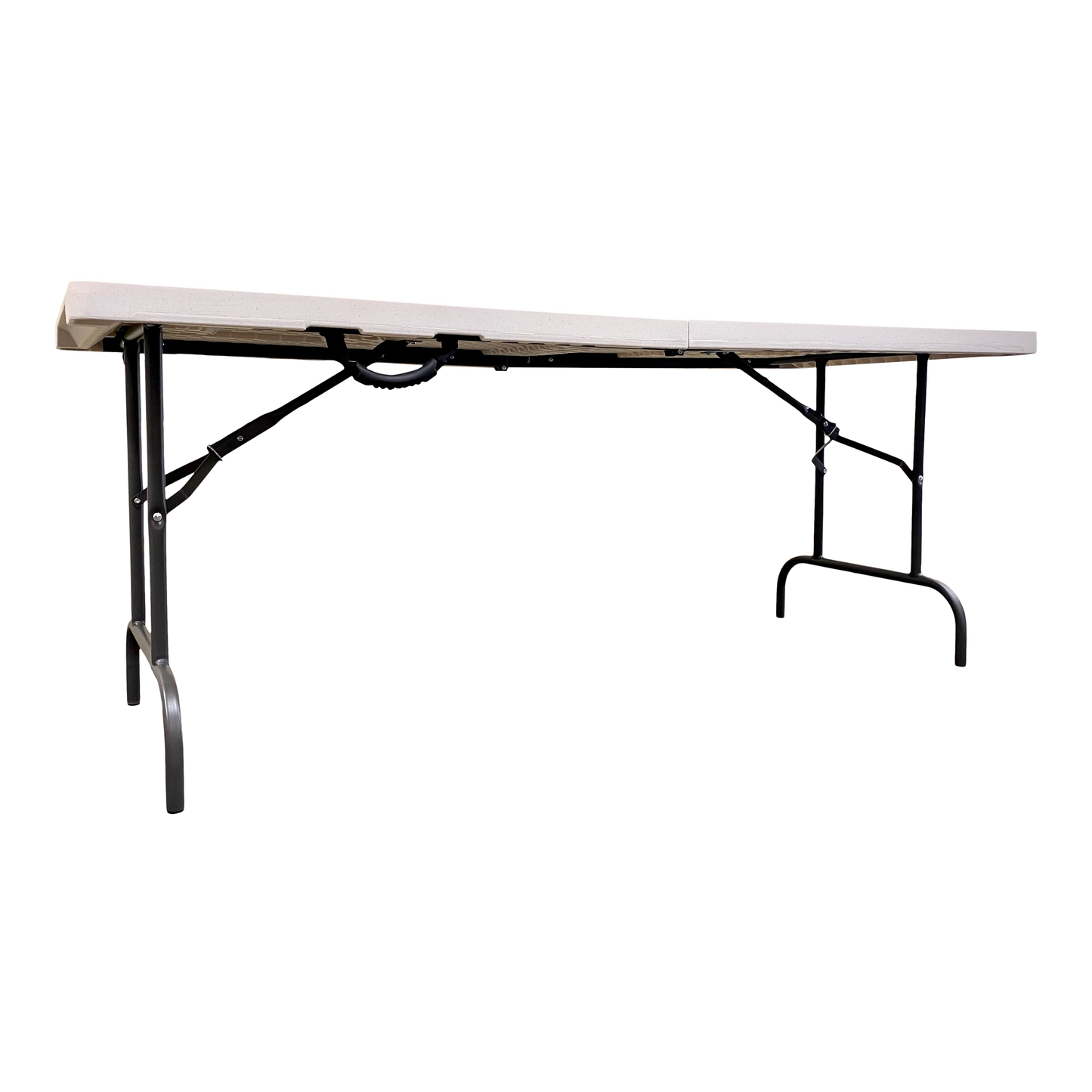 SKILCRAFT® 7110-01-671-6415: Platinum Six-Foot Bi-Fold Folding Table 250 LB