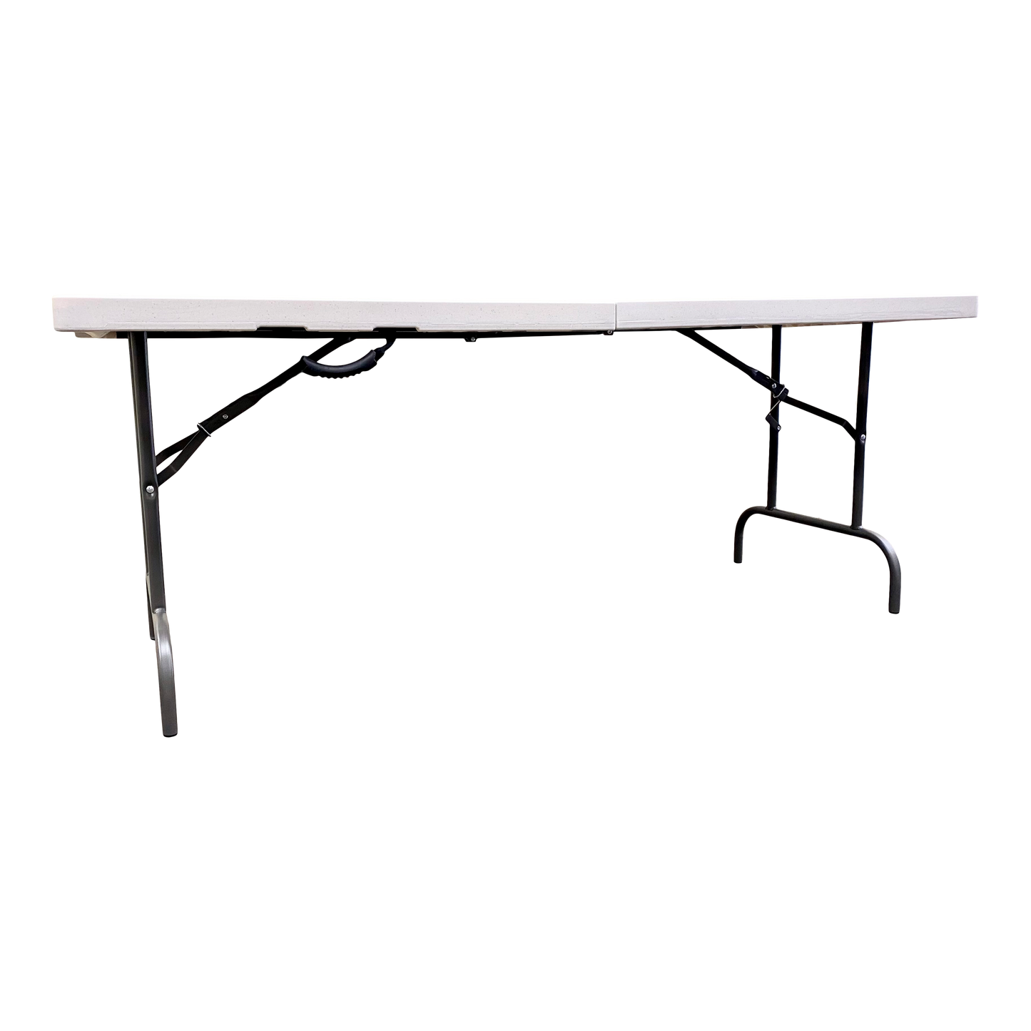 SKILCRAFT® 7110-01-671-6415: Platinum Six-Foot Bi-Fold Folding Table 250 LB