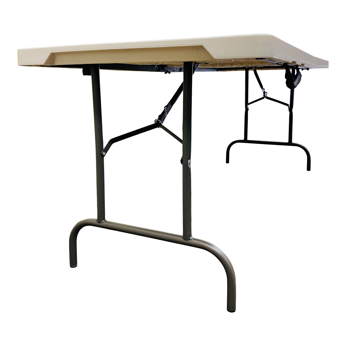 SKILCRAFT® 7110-01-671-6415: Platinum Six-Foot Bi-Fold Folding Table 250 LB