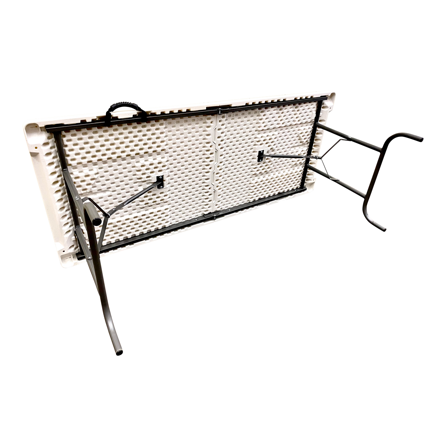 SKILCRAFT® 7110-01-671-6415: Platinum Six-Foot Bi-Fold Folding Table 250 LB