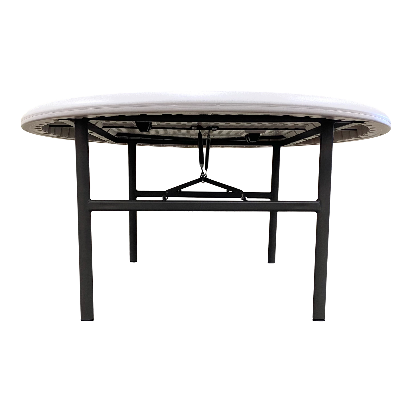 SKILCRAFT® 7195-01-618-3861: Platinum Five-Foot Round Folding Table 600 LB