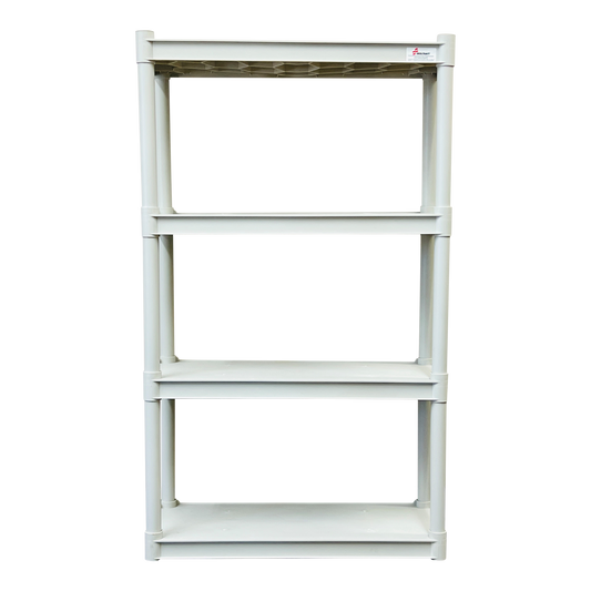SKILCRAFT® 7125-01-667-2784: Platinum Four-Shelf Open Storage Unit
