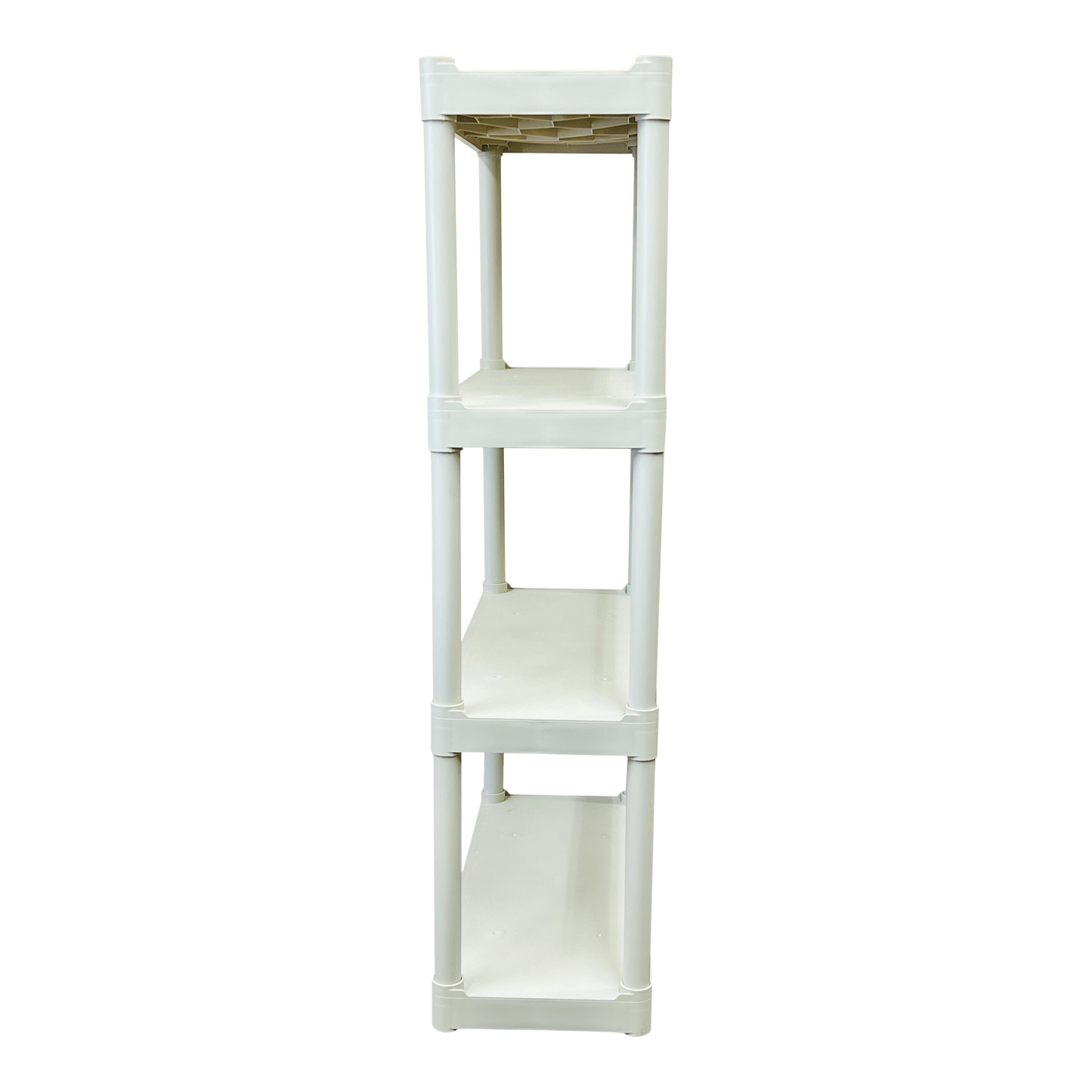 SKILCRAFT® 7125-01-667-2784: Platinum Four-Shelf Open Storage Unit