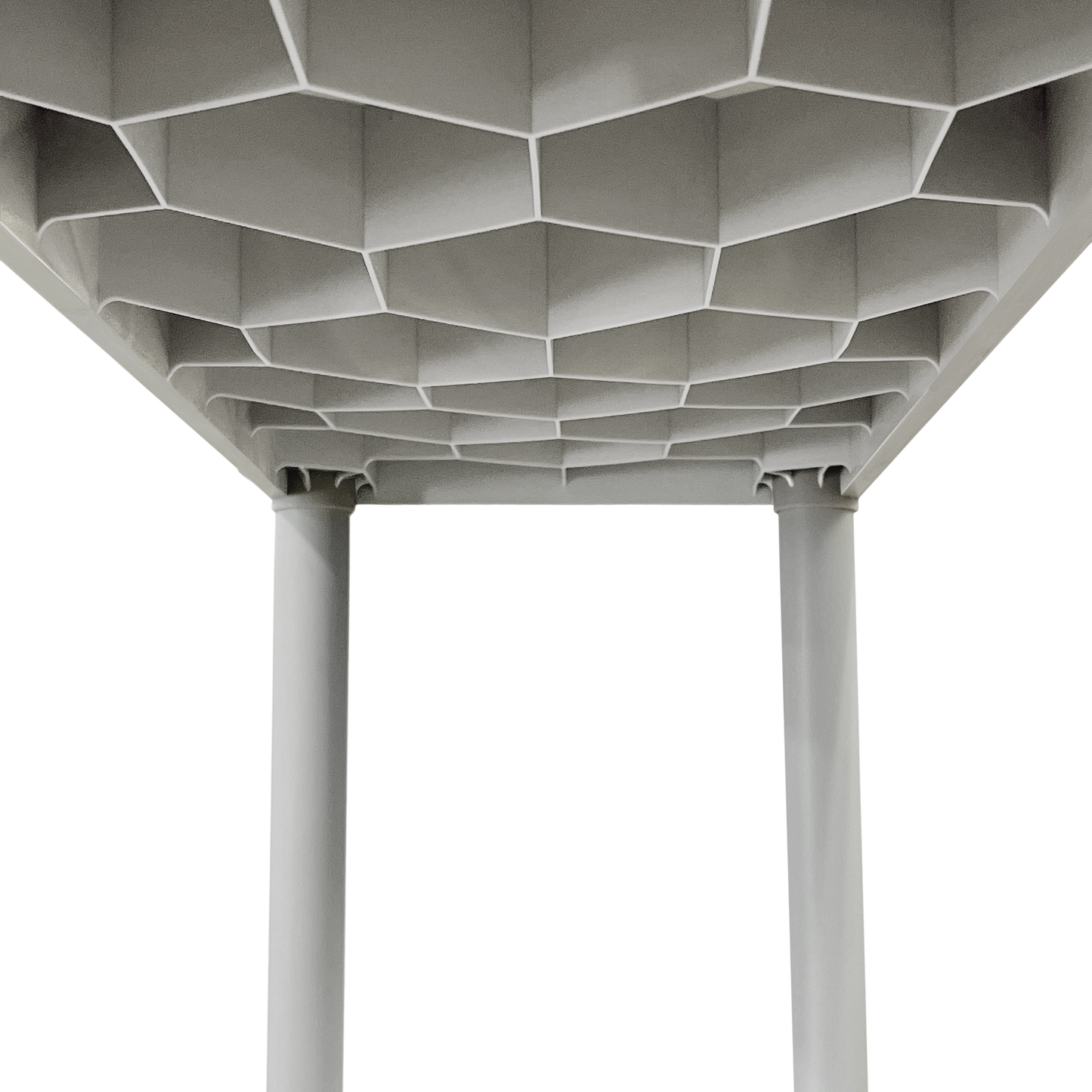 SKILCRAFT® 7125-01-667-2784: Platinum Four-Shelf Open Storage Unit