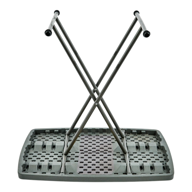 SKILCRAFT® 7110-01-702-6954: Charcoal 30" Personal Folding Table 25 LB